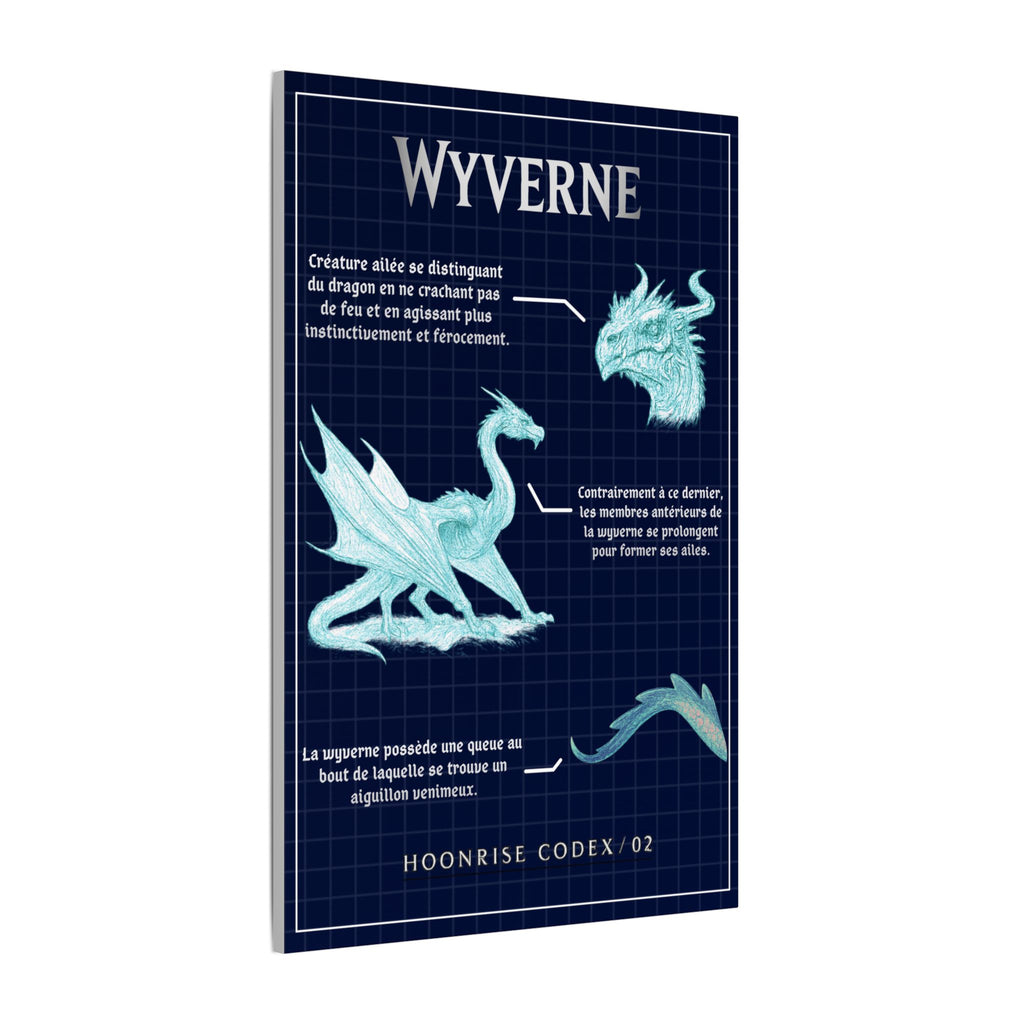 Toile Wyverne - Tableau Décoratif Fantasy - Hoonrise