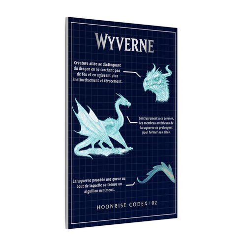 Toile Wyverne - Tableau Décoratif Fantasy - Hoonrise