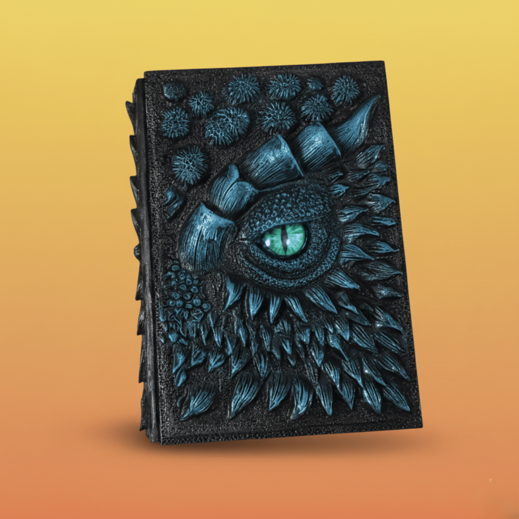 Cahier Dragon - Bloc - notes Dark Fantasy format A5 - Hoonrise