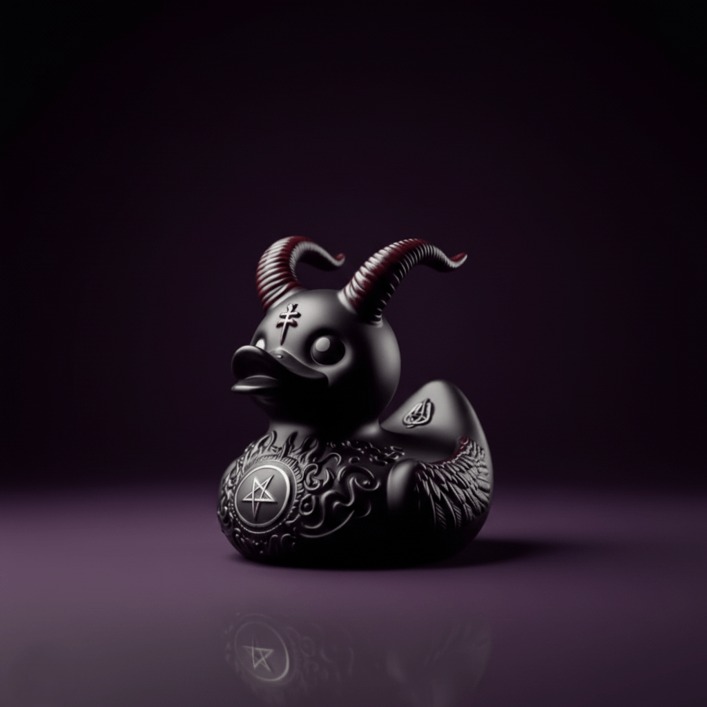 Figurines Canards Style Gothique - Décoration Dark Fantasy - Hoonrise