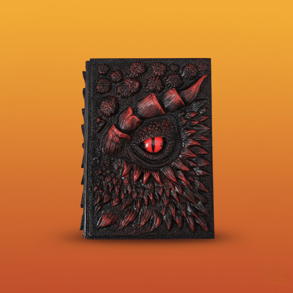 Cahier Dragon - Bloc - notes Dark Fantasy format A5 - Hoonrise