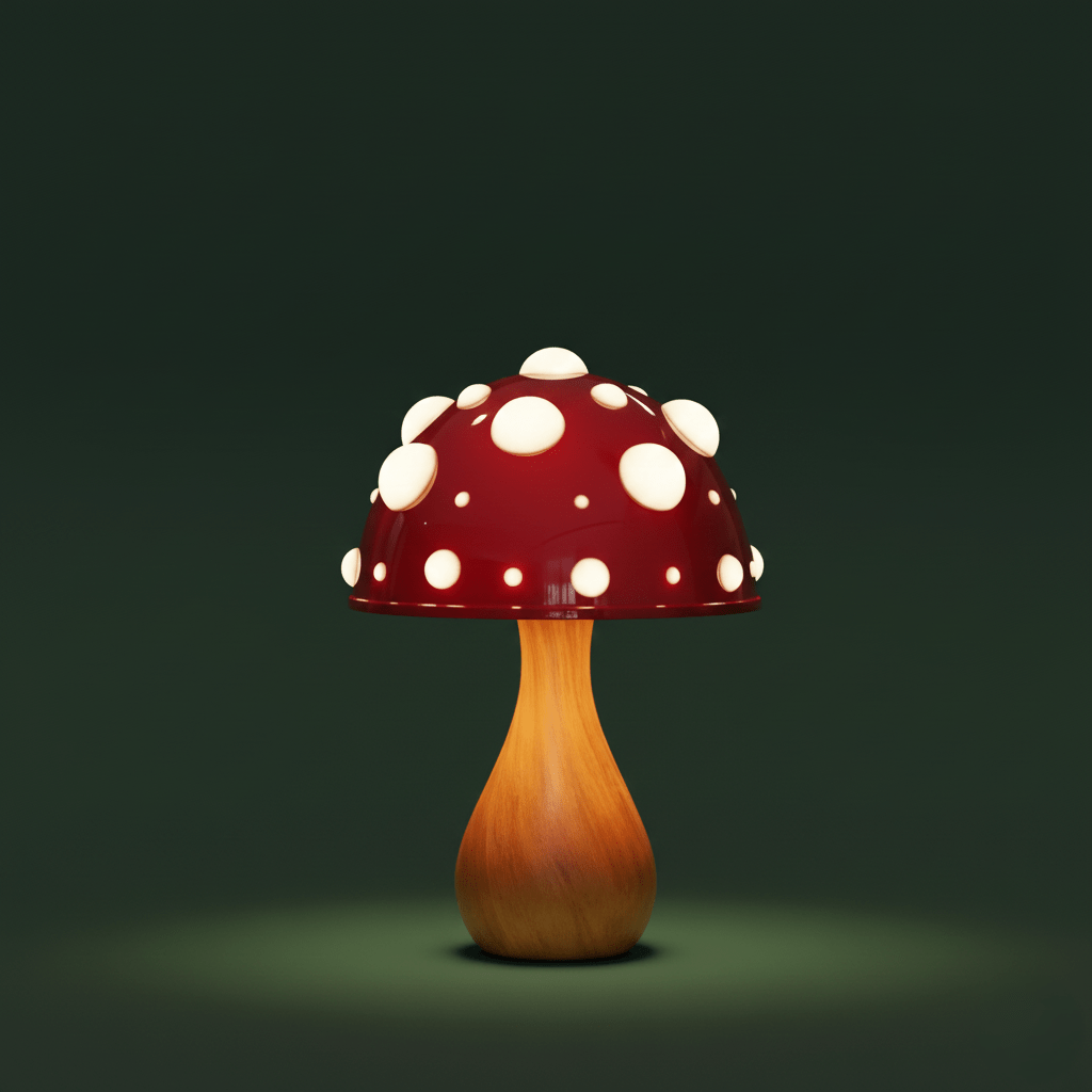 Lampe Champignon Géant - Lampe LED décorative de Chevet Fantasy - Hoonrise