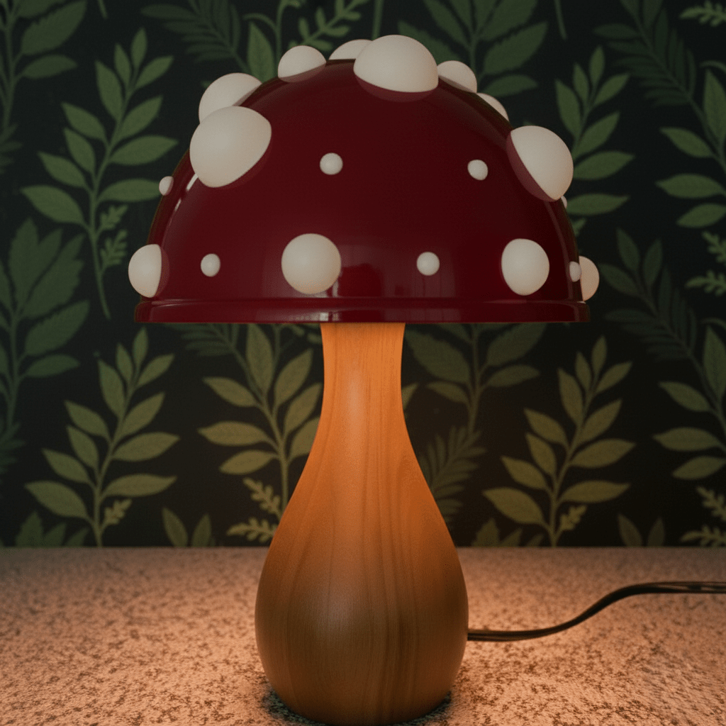 Lampe Champignon Géant - Lampe LED décorative de Chevet Fantasy - Hoonrise